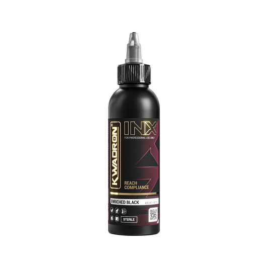 KWADRON INX™ Enriched Black - 120ml (Reach Compliant)