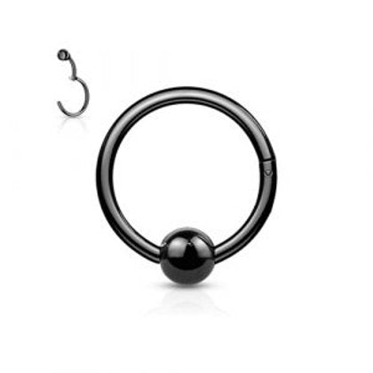 Segment Ring con cerniera e sfera in acciaio 316L