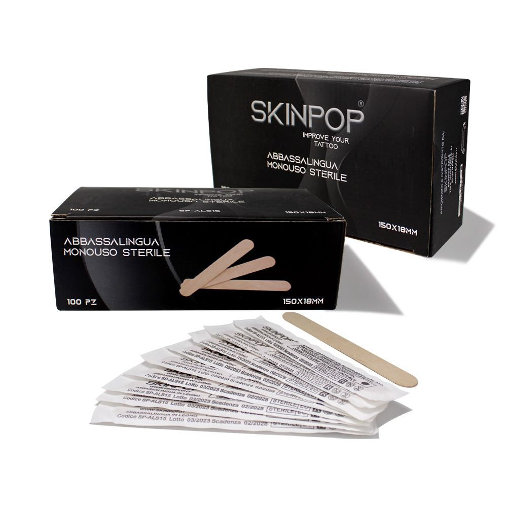 Abbassalingua Skinpop - Sterile (conf. 100 pz)