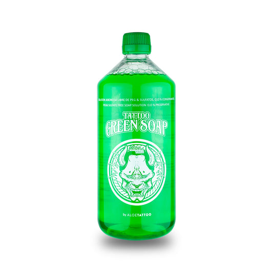 Aloe Tattoo Green Soap – 1 Litro