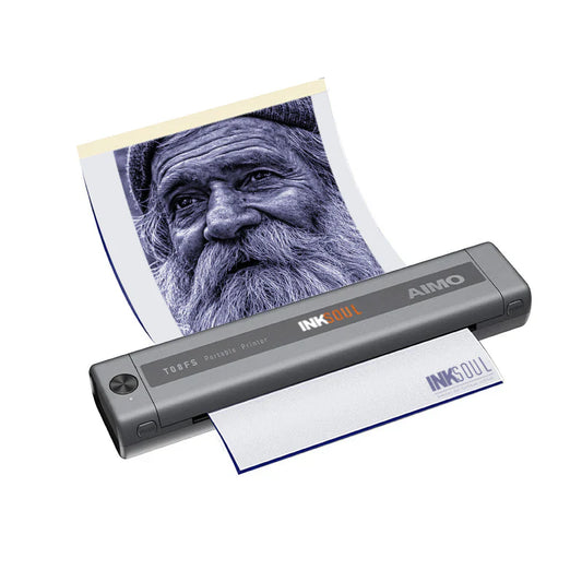 STAMPANTE PER STENCIL PER TATUAGGI WIRELESS AIMO T08FS: PUÒ STAMPARE LE OMBRE