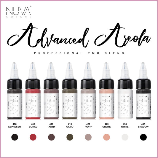 Nuva Colors - Areola Collection Set - 8 x 15ml (Reach Compliant)