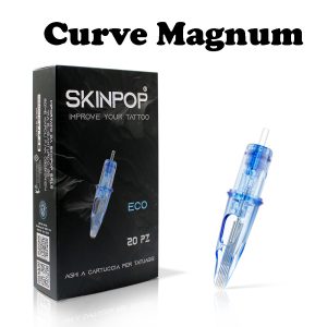 Cartucce Eco Skinpop Tattoo Curved Magnum 20 pz