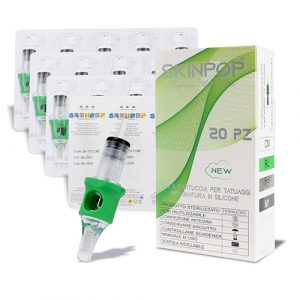New Skinpop Cartucce tattoo in silicone Curve Magnum