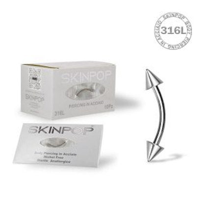 Bananina SKINPOP in Acciaio 316L Sterile