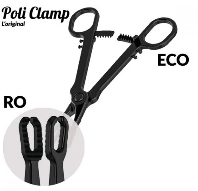 Pinza Monouso Ovale aperta Black