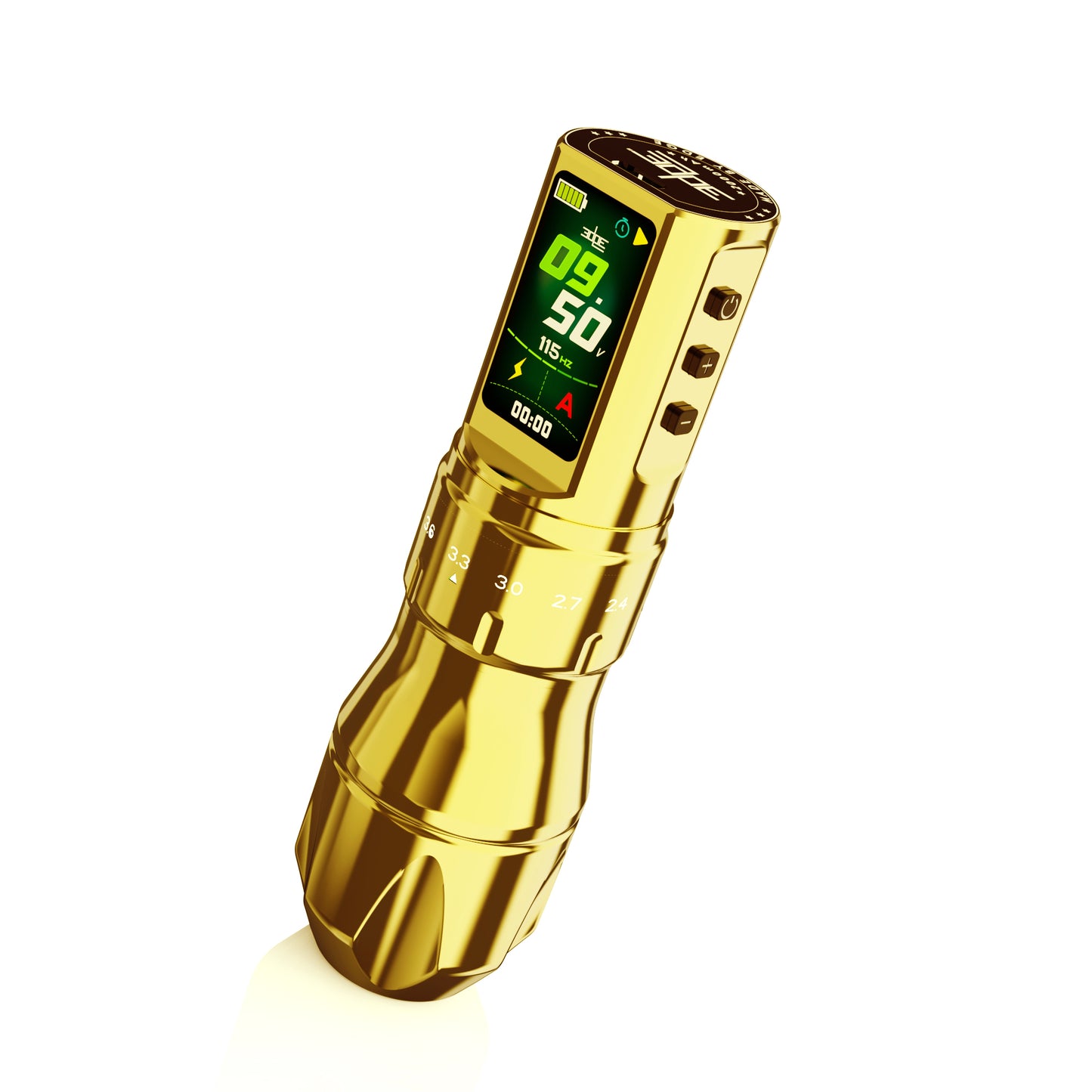 Edge Domino V2 Tattoo Pen Wireless Stroke Regolabile – Gold Ingot